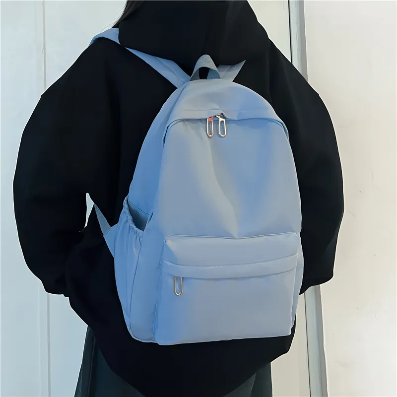 BAODIDAISHU Nylon Fabric Lightweight Backpack Regular Unisex Multicolor-12
