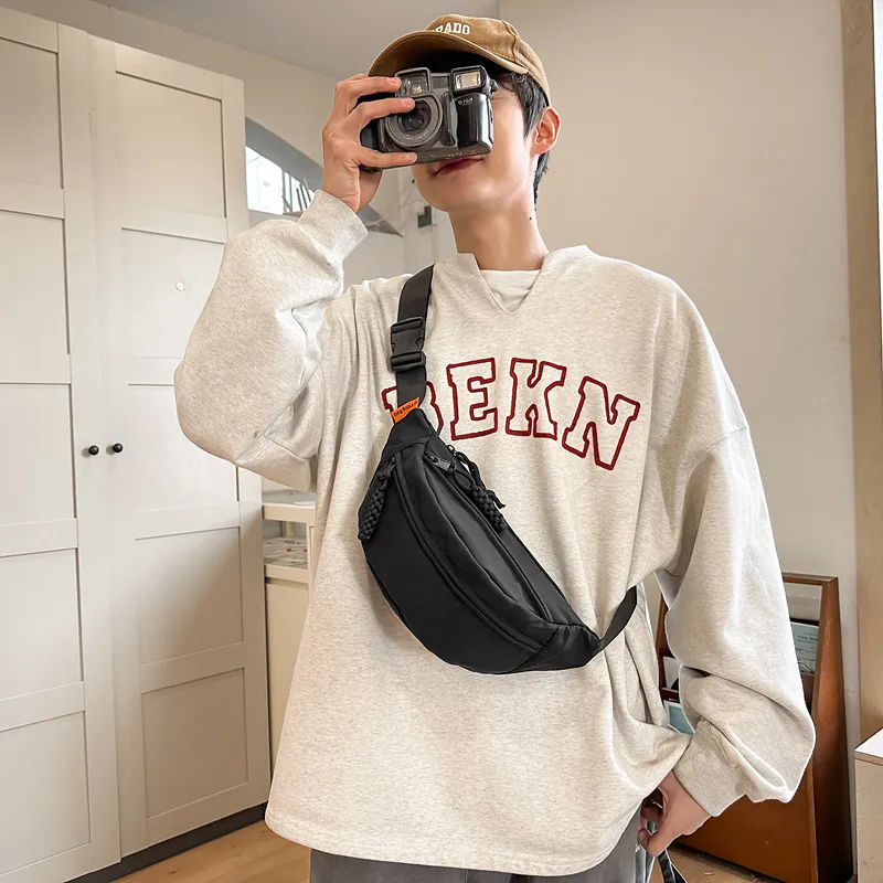 BAODIDAISHU Nylon Sling Bag Regular Unisex Multicolor-9