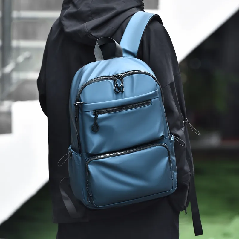 BAODIDAISHU Oxford Backpacks Regular Men's Gray/Black/Blue-19
