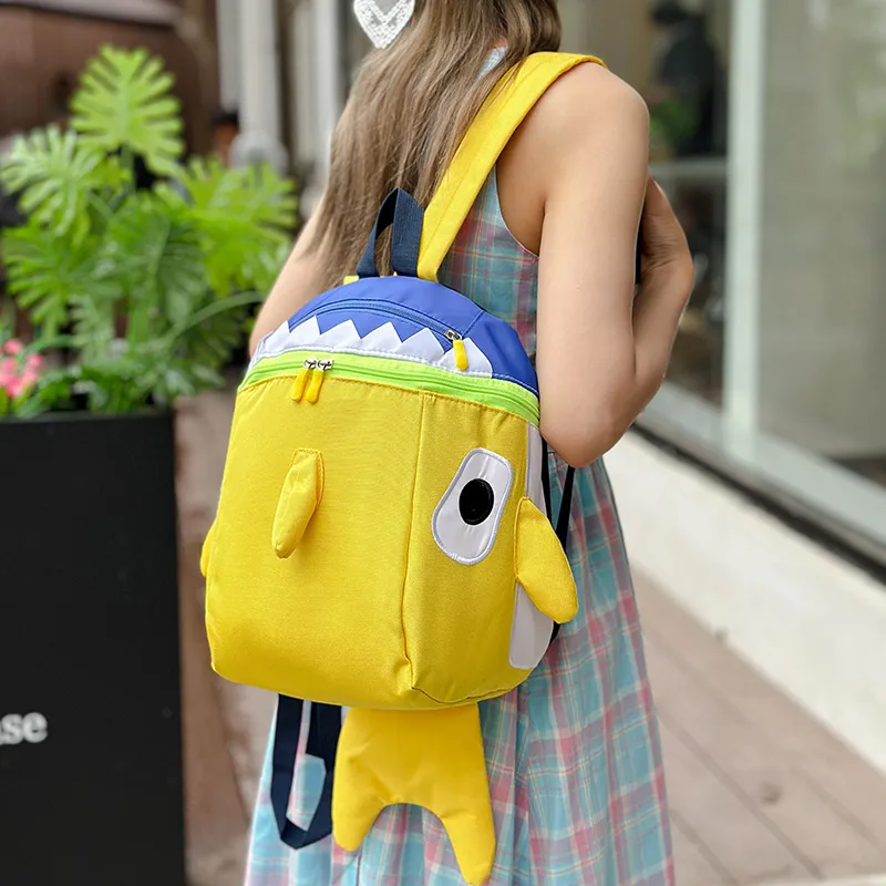 BAODIDAISHU Nylon Fabric Backpacks Medium Size Unisex Multicolor-11