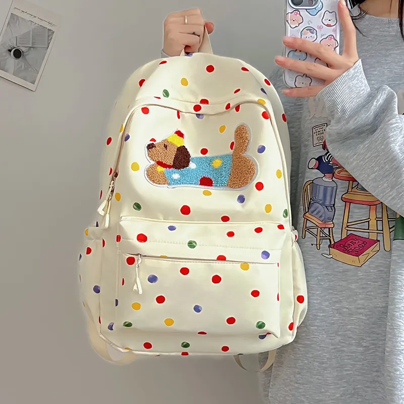 BAODIDAISHU Nylon Backpack Regular Women's Multicolor-6