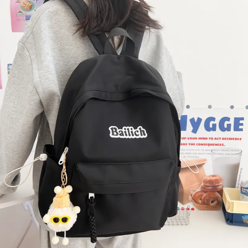 BAODIDAISHU Composite Cloth Backpack Regular Unisex Multicolor-5