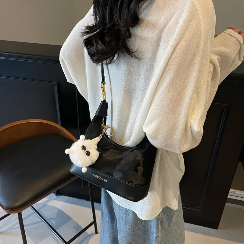 BAODIDAISHU PU Handbags Shoulder Bag Crossbody Bag Regular Women's Ecru/Black/Brown/Pink-13