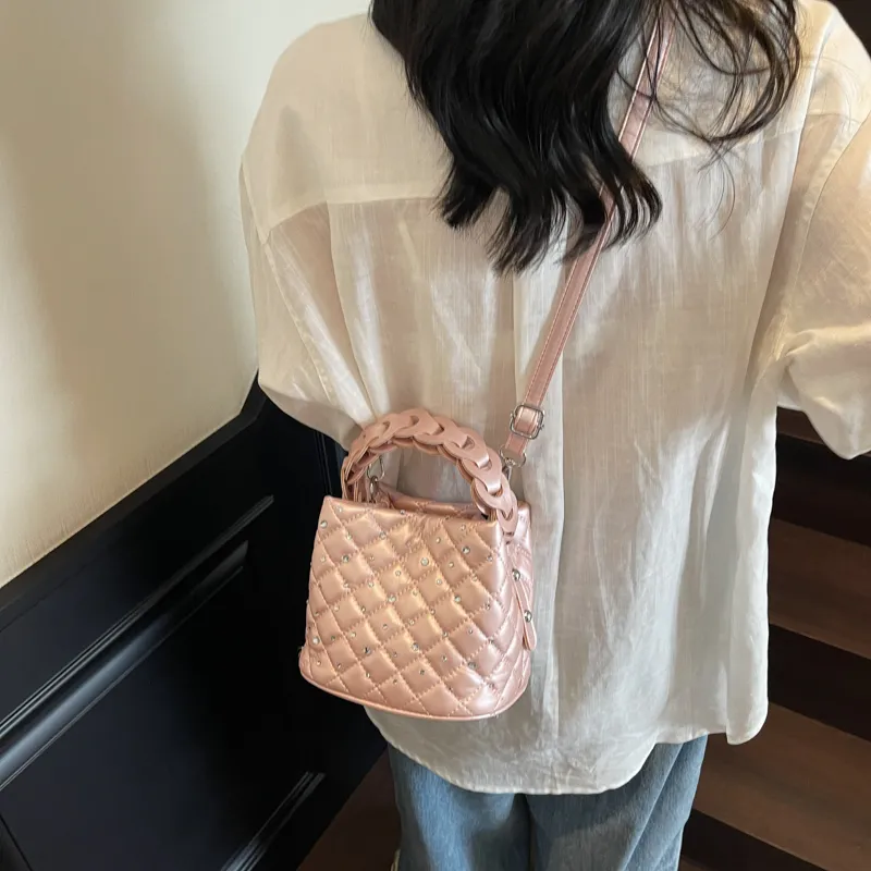 BAODIDAISHU PU Bucket Bag, Shoulder Bag, Crossbody Bag, Handbag Women's Multicolor-11