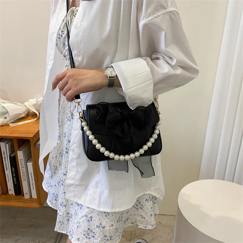 BAODIDAISHU PU Crossbody Handbag Regular Women's Black/White/Blue/Pink-3