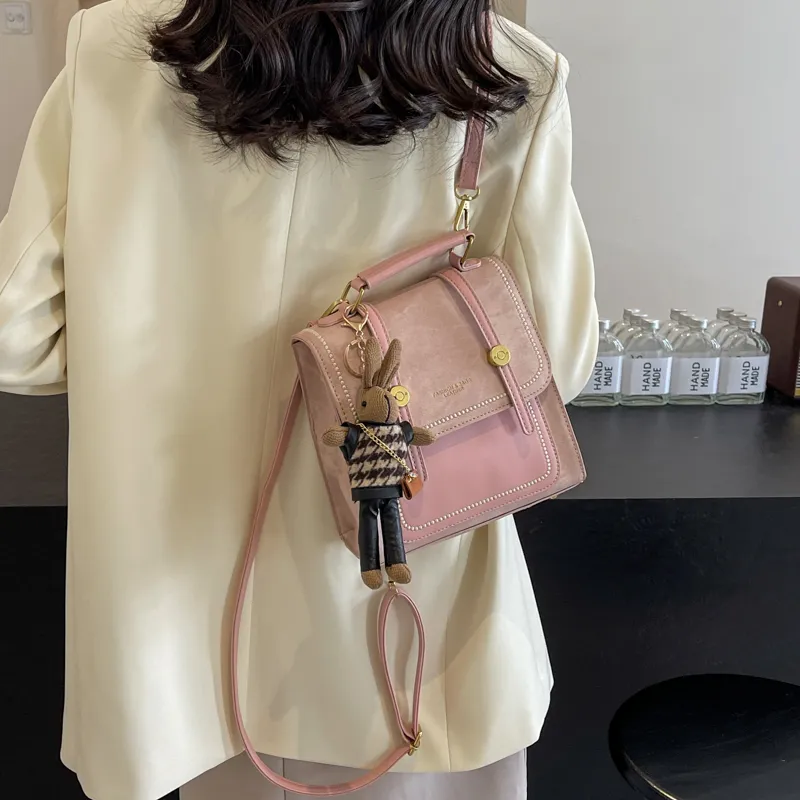 HCXK PU Backpack Regular Women's Multicolor-29