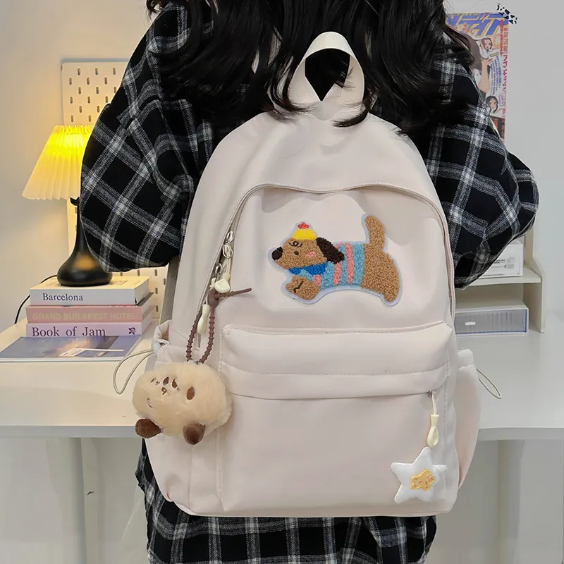 BAODIDAISHU Nylon Backpack Regular Women's Multicolor-24