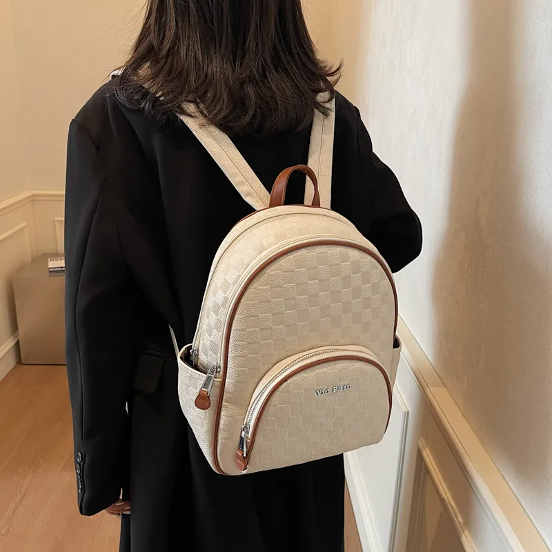 BAODIDAISHU PU Backpack Regular Women's Multicolor-5