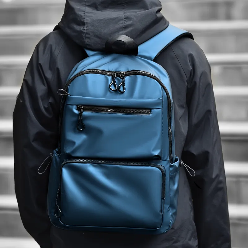 BAODIDAISHU Oxford Backpacks Regular Men's Gray/Black/Blue-20