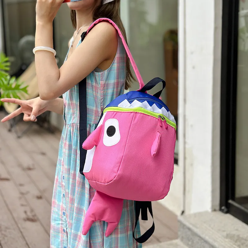 BAODIDAISHU Nylon Fabric Backpacks Medium Size Unisex Multicolor-25