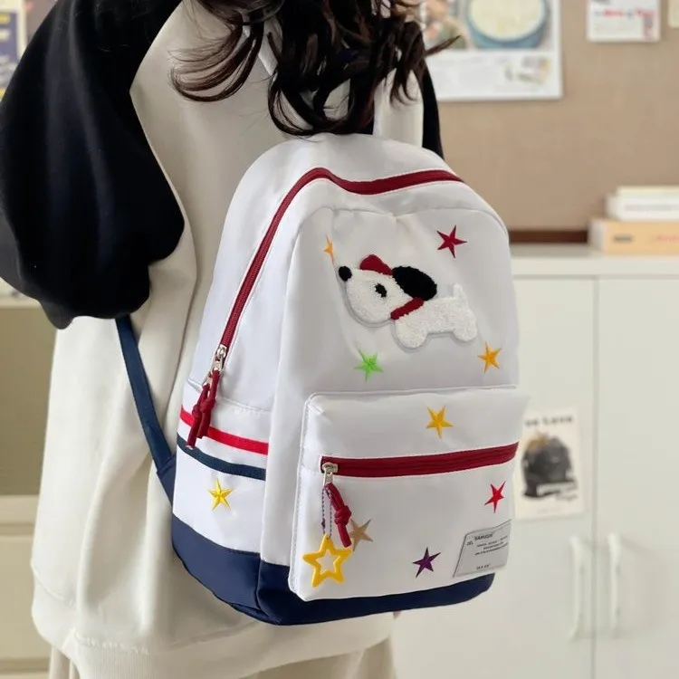 BAODIDAISHU Nylon Backpack Regular Women's Multicolor-3