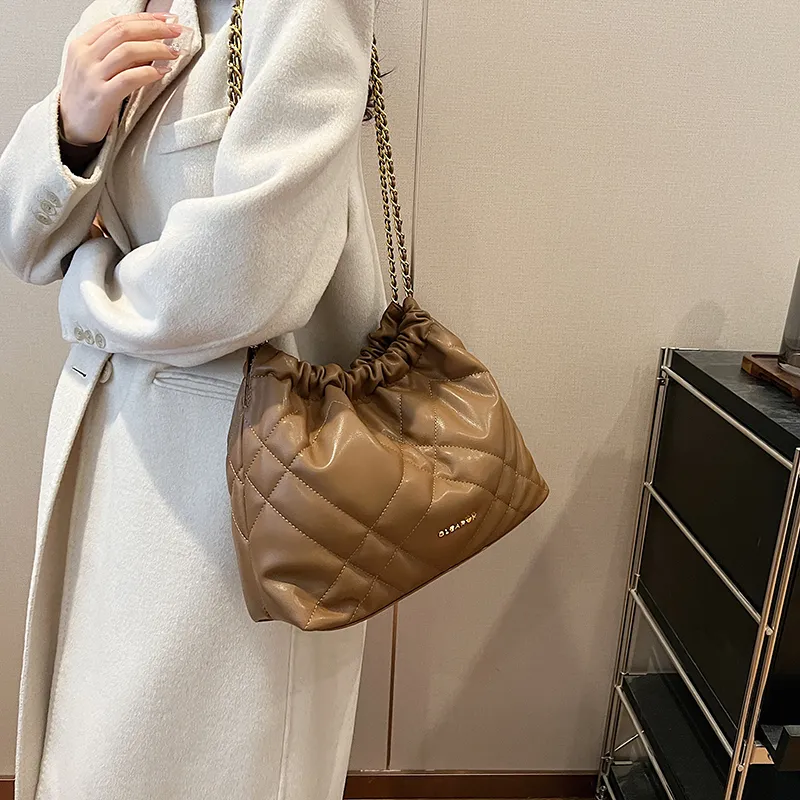 BAODIDAISHU PU Tote Shoulder Bag, Crossbody Bag Women's Black/Yellow Brown/Khaki/Coffee-19