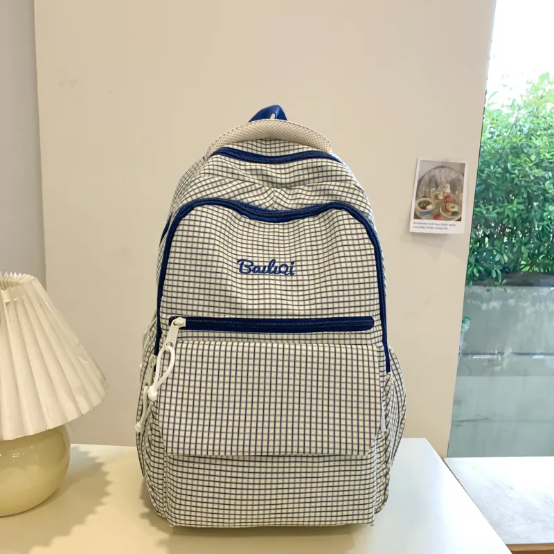 BAODIDAISHU Nylon Backpack Regular Women's Black/Green/Blue/Brown-12