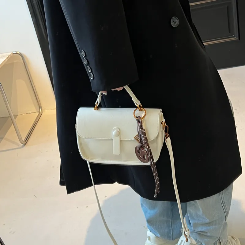 BAODIDAISHU PU Handbags Shoulder Bag Crossbody Bag Women's Coffee/Brown/White/Black-10