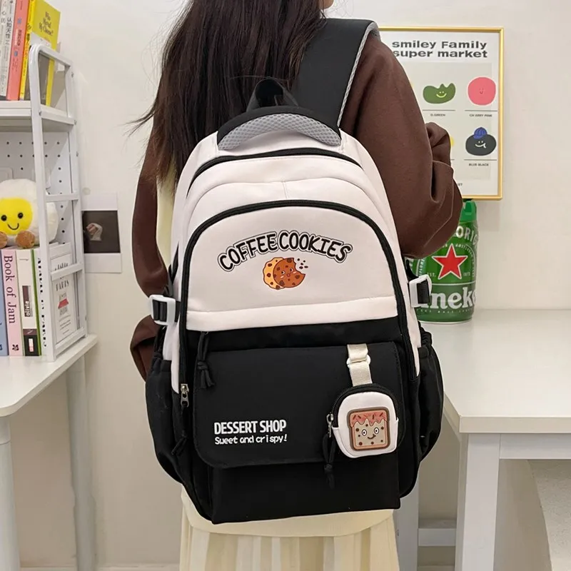 BAODIDAISHU Nylon Backpack Computer Backpack Unisex Multicolor-20
