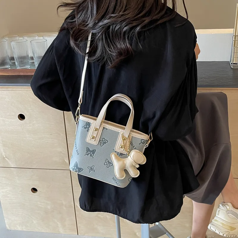 HCXK PU Crossbody Bag Regular Women's Ecru/Black/Blue/Pink-18