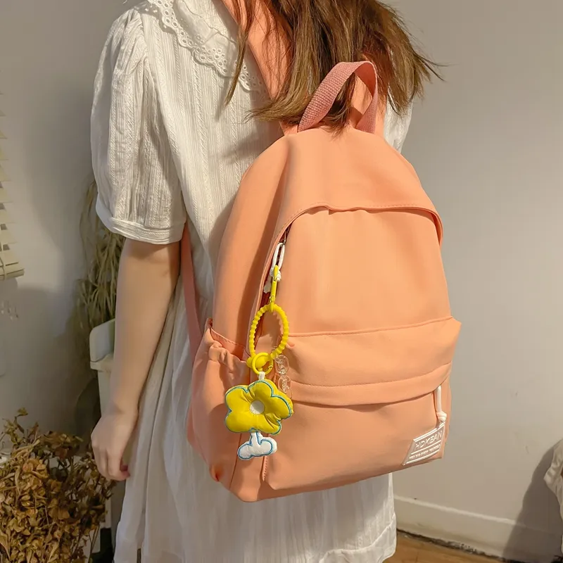 BAODIDAISHU Nylon Backpack Regular Unisex Multicolor-14