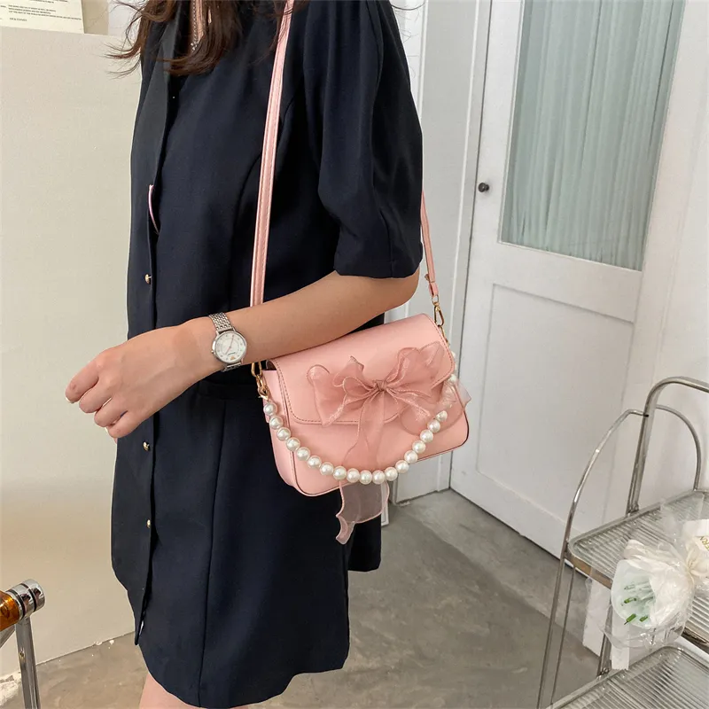 BAODIDAISHU PU Crossbody Handbag Regular Women's Black/White/Blue/Pink-19