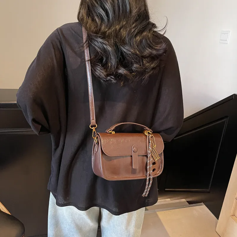 BAODIDAISHU PU Handbags Shoulder Bag Crossbody Bag Women's Coffee/Brown/White/Black-5