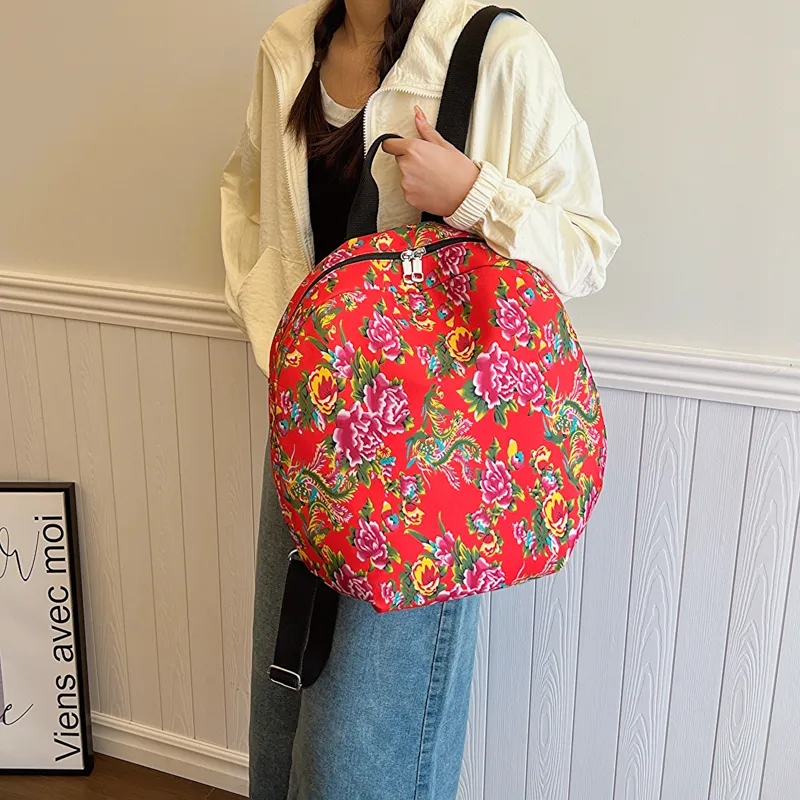 BAODIDAISHU Nylon Fabric Laptop Backpack Unisex Multicolor-5