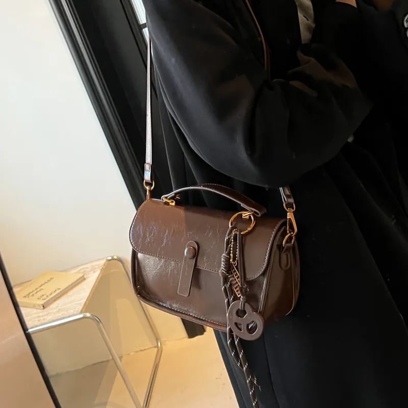 BAODIDAISHU PU Handbags Shoulder Bag Crossbody Bag Women's Coffee/Brown/White/Black-3