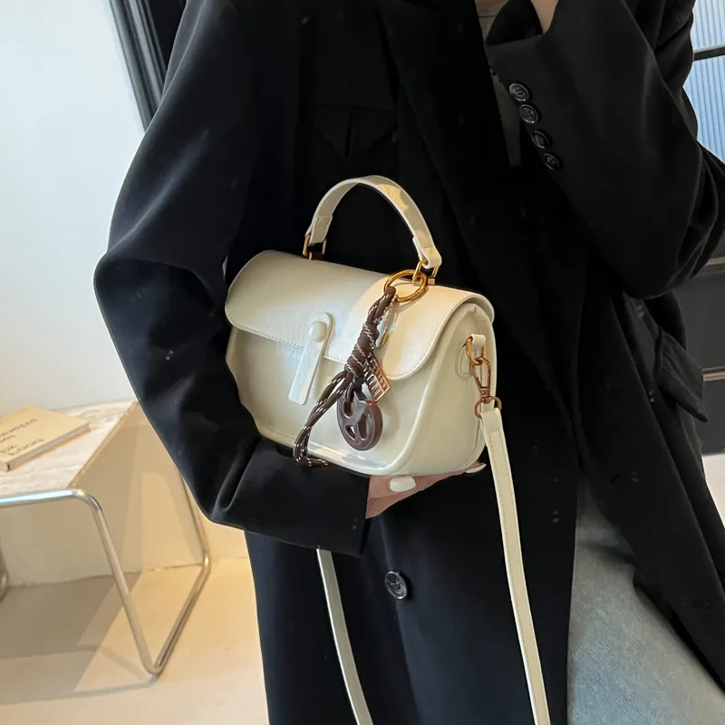 BAODIDAISHU PU Handbags Shoulder Bag Crossbody Bag Women's Coffee/Brown/White/Black-12