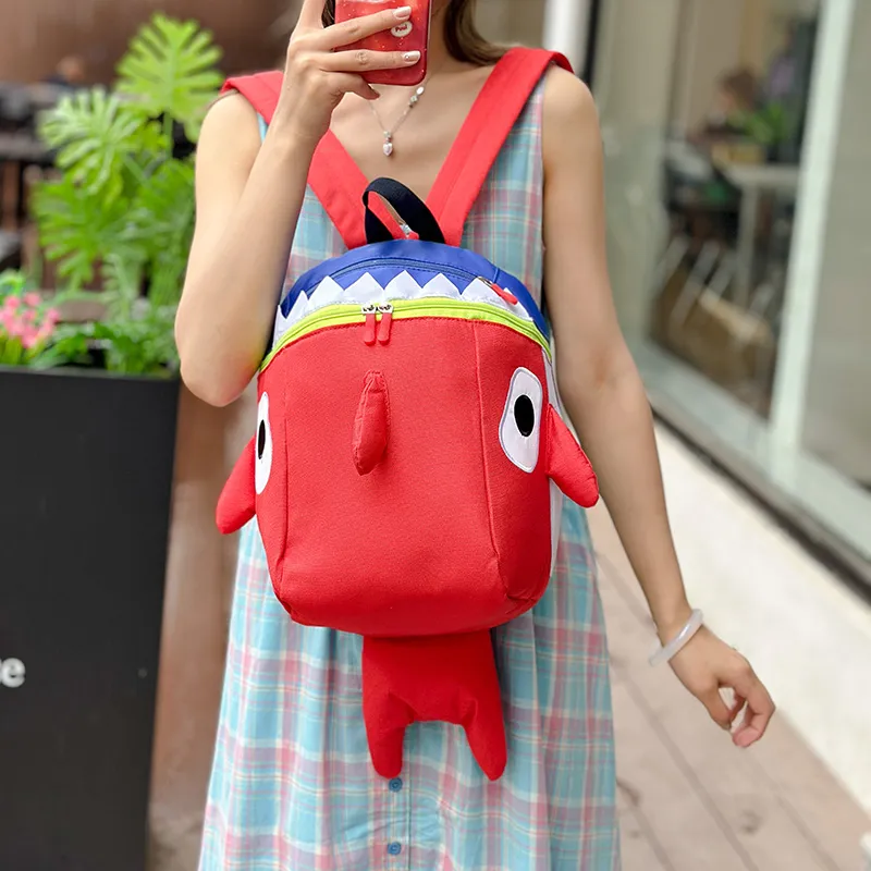 BAODIDAISHU Nylon Fabric Backpacks Medium Size Unisex Multicolor-5