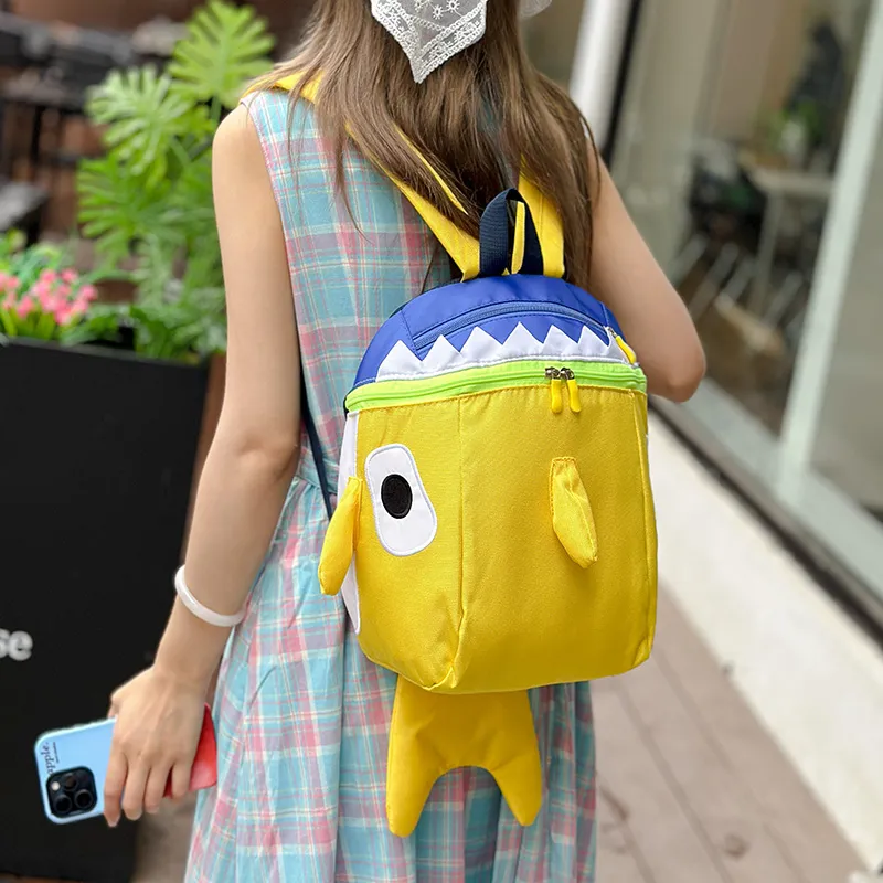BAODIDAISHU Nylon Fabric Backpacks Medium Size Unisex Multicolor-8