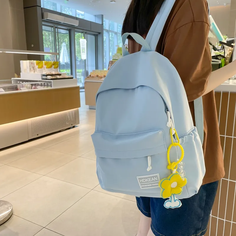 BAODIDAISHU Nylon Backpack Regular Unisex Multicolor-19