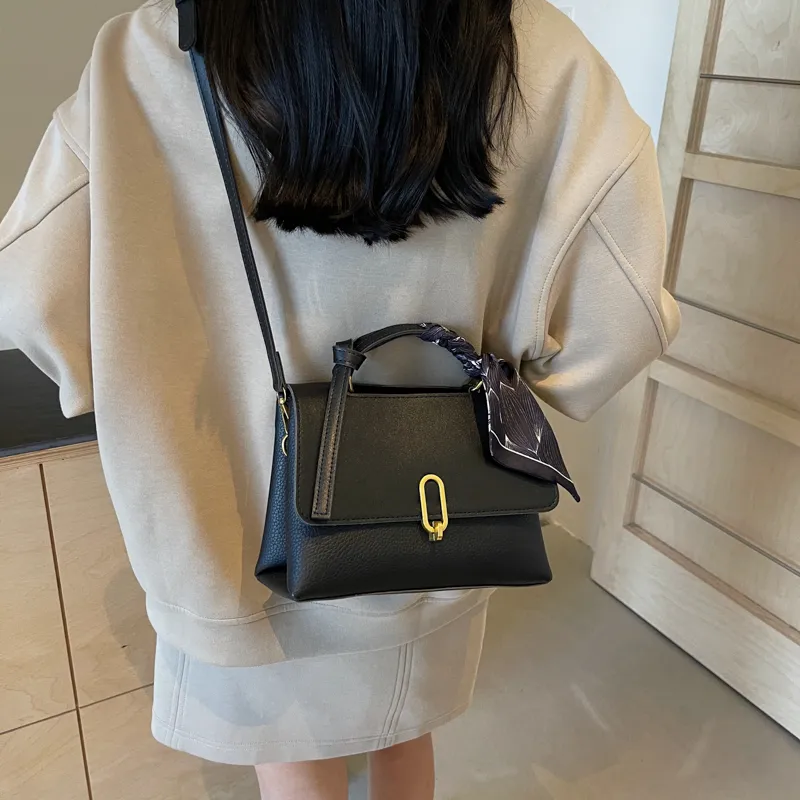 BAODIDAISHU PU Shoulder Bag Crossbody Bag Medium Size Women's Coffee & Khaki/White & Brown/Black/Coffee-16