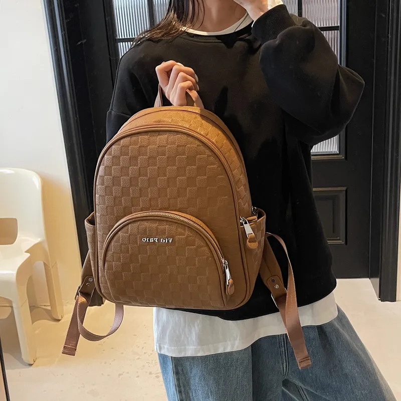 BAODIDAISHU PU Backpack Regular Women's Multicolor-32