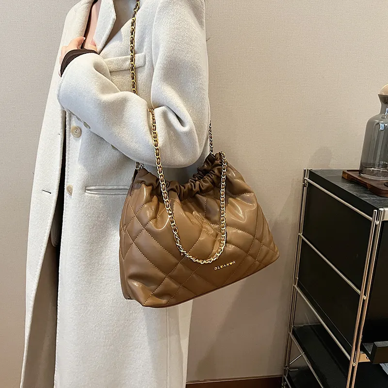 BAODIDAISHU PU Tote Shoulder Bag, Crossbody Bag Women's Black/Yellow Brown/Khaki/Coffee-20