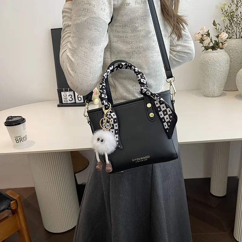 BAODIDAISHU PU Shoulder Bag Crossbody Bag Handbags Medium Size Women's Ecru & Khaki/Ecru/Black/Khaki-15