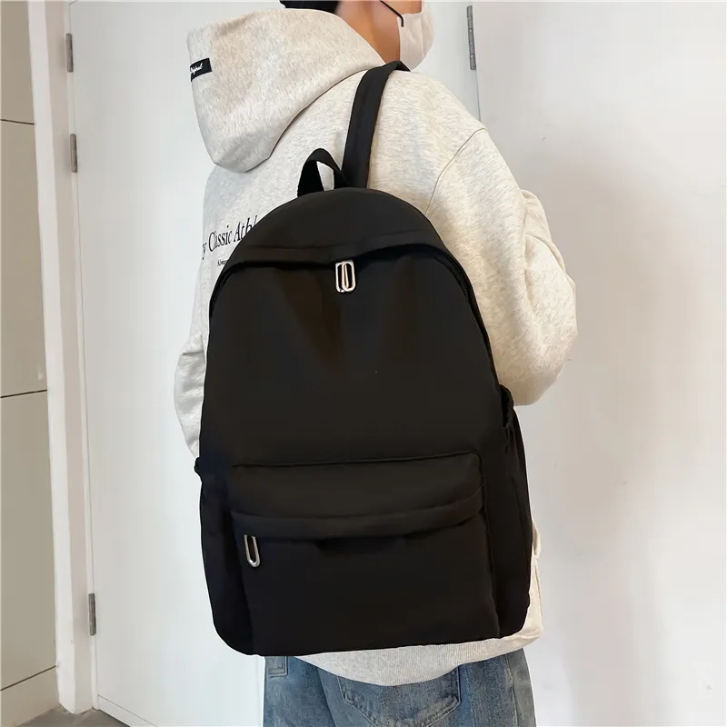 BAODIDAISHU Nylon Fabric Lightweight Backpack Regular Unisex Multicolor-2