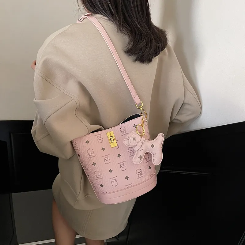 BAODIDAISHU PU Shoulder Bag Crossbody Bag Regular Women's White/Black/Ecru/Pink/Brown-6