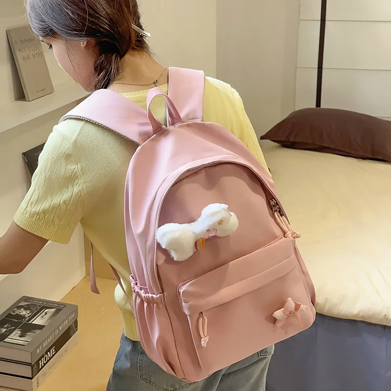 BAODIDAISHU Nylon Backpack Women's Multicolor-27