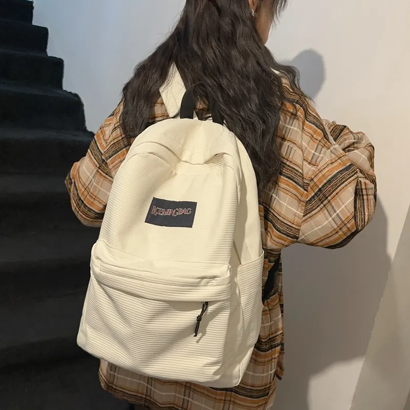 BAODIDAISHU Nylon Backpack Unisex Multicolor-1