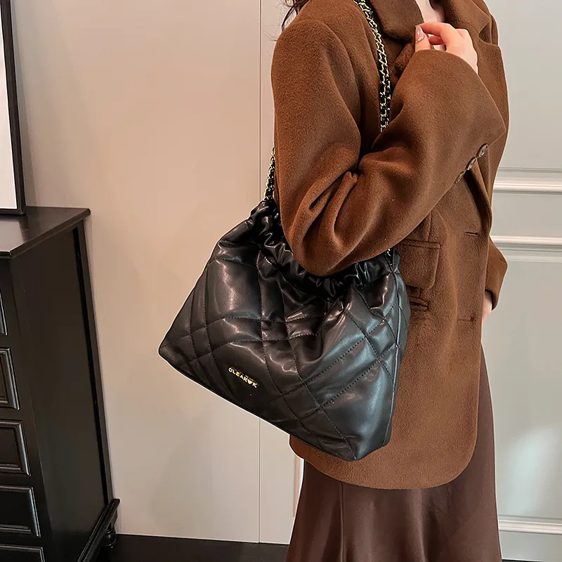 BAODIDAISHU PU Tote Shoulder Bag, Crossbody Bag Women's Black/Yellow Brown/Khaki/Coffee-6