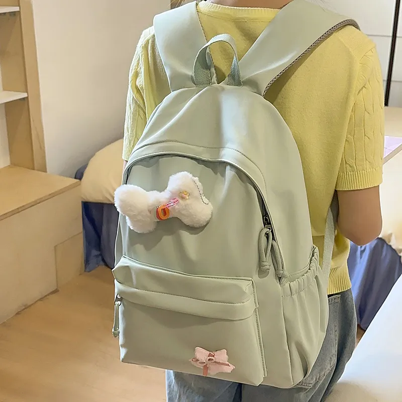 BAODIDAISHU Nylon Backpack Women's Multicolor-13