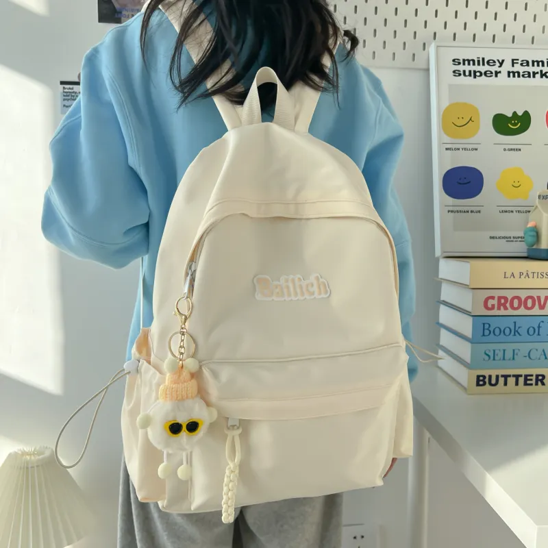 BAODIDAISHU Composite Cloth Backpack Regular Unisex Multicolor-19