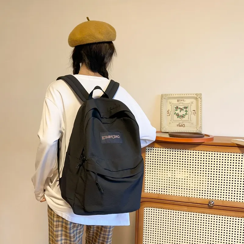 BAODIDAISHU Nylon Backpack Unisex Multicolor-14