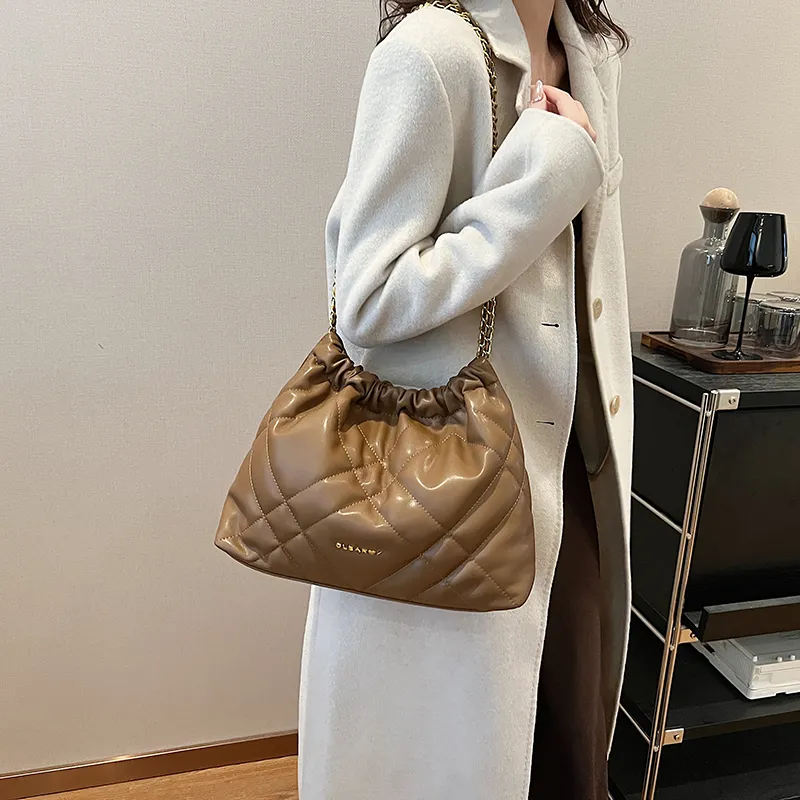 BAODIDAISHU PU Tote Shoulder Bag, Crossbody Bag Women's Black/Yellow Brown/Khaki/Coffee-17