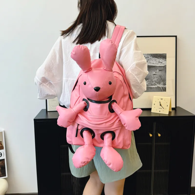 BAODIDAISHU PU Backpack Regular Unisex Multicolor-13