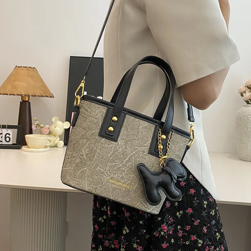 BAODIDAISHU PU Crossbody Handbag Regular Women's Coffee & Blue/Black & Gray/Khaki-7