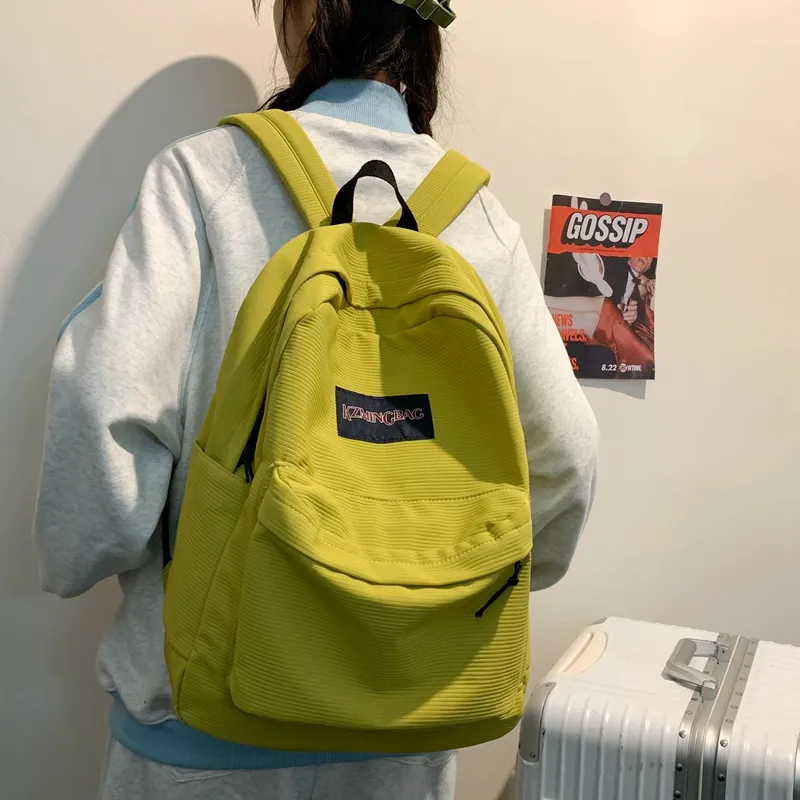 BAODIDAISHU Nylon Backpack Unisex Multicolor-22