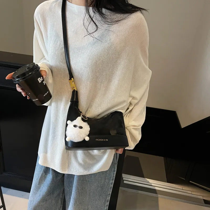 BAODIDAISHU PU Handbags Shoulder Bag Crossbody Bag Regular Women's Ecru/Black/Brown/Pink-10