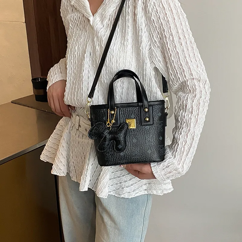 BAODIDAISHU PU Shoulder Bag, Crossbody Bag, Handbag Regular Women's Ivory/Black/Pink/Brown-16