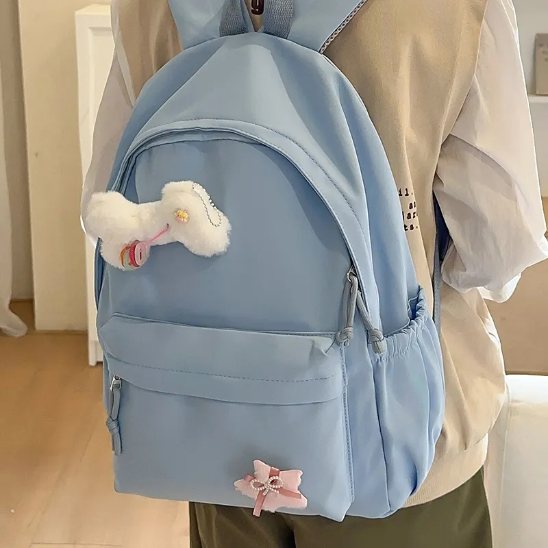 BAODIDAISHU Nylon Backpack Women's Multicolor-20