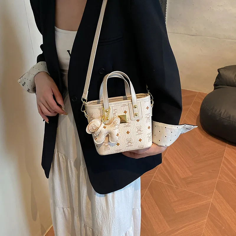 BAODIDAISHU PU Shoulder Bag, Crossbody Bag, Handbag Regular Women's Ivory/Black/Pink/Brown-10