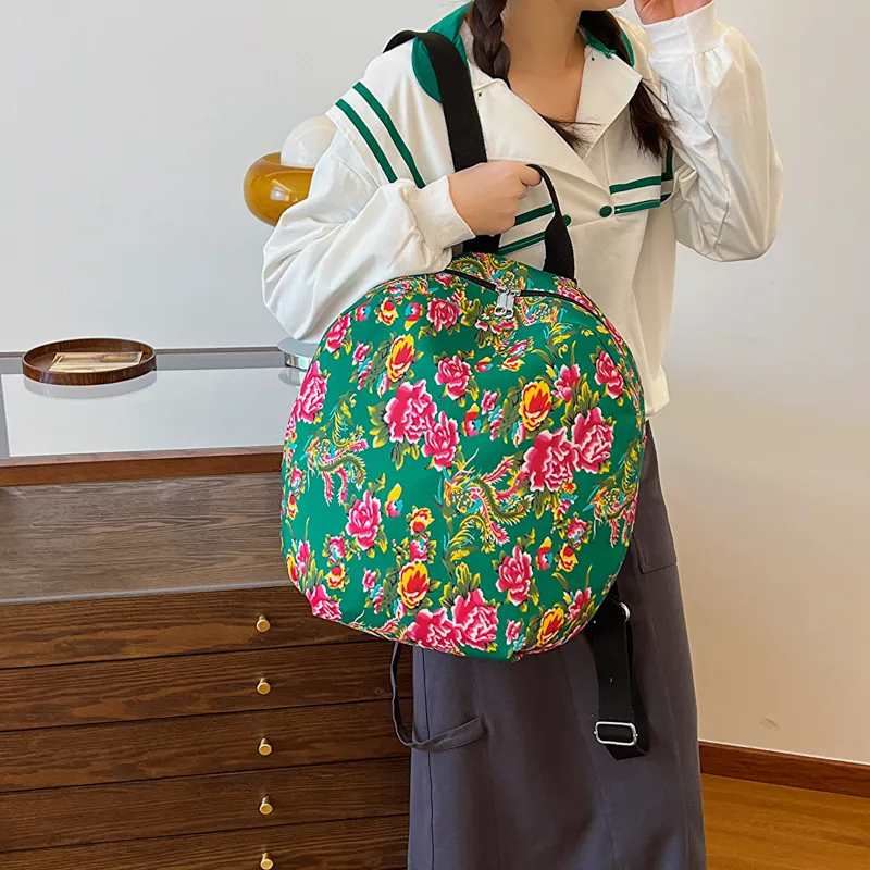 BAODIDAISHU Nylon Fabric Laptop Backpack Unisex Multicolor-9